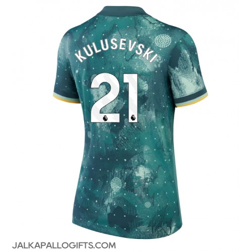 Tottenham Hotspur Dejan Kulusevski #21 Kolmaspaita Naiset 2024-25 Lyhythihainen